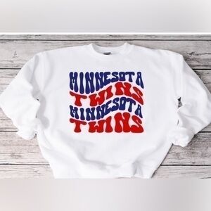Minnesota Twins Wavy Crewneck